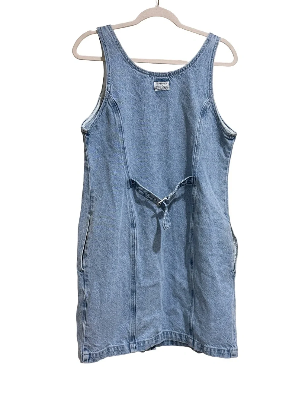🌟 Levi's Tuli Denim Mini Dress Size Large‎ Blue Jean Dress